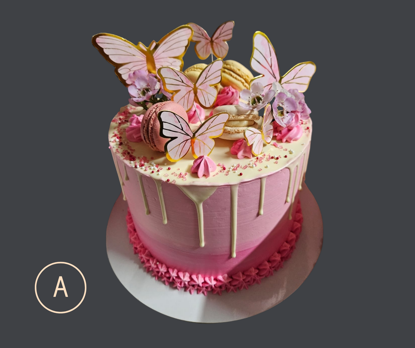 Butterfly Birthday Cake