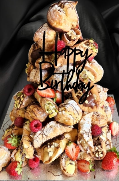 Profiterole/Cannoli Cake