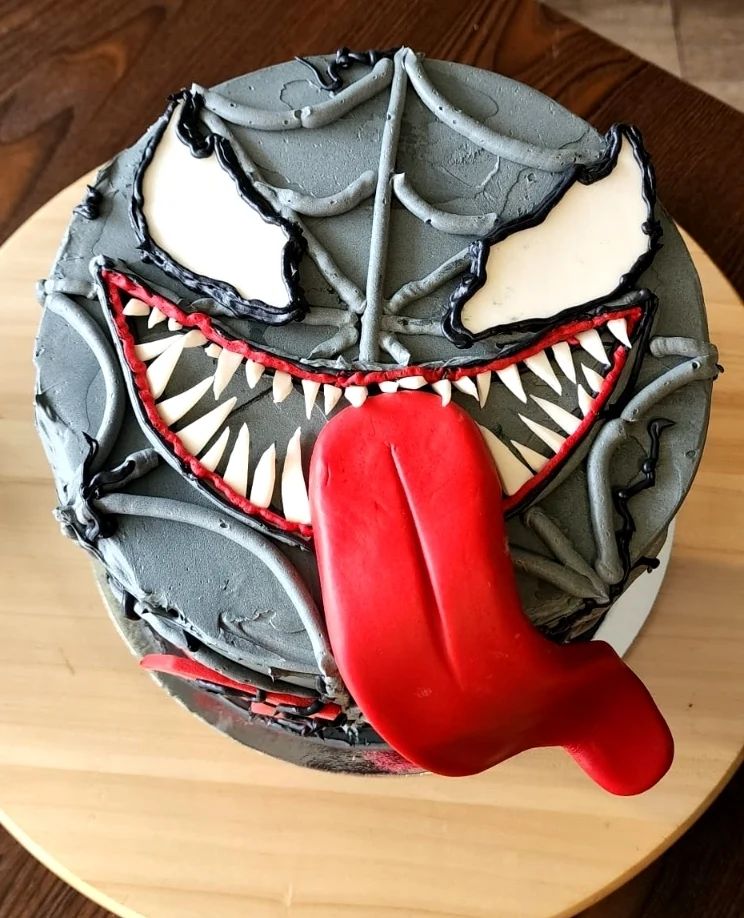 Venom Movie Edible Cake Topper – Cake Stuff to Go