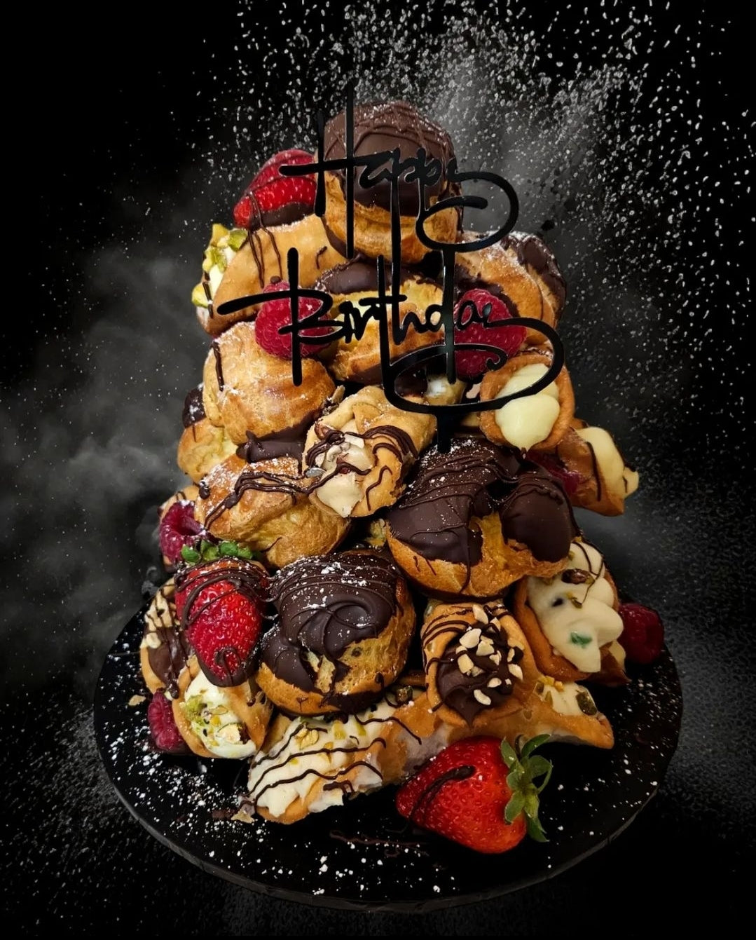 Profiterole/Cannoli Cake